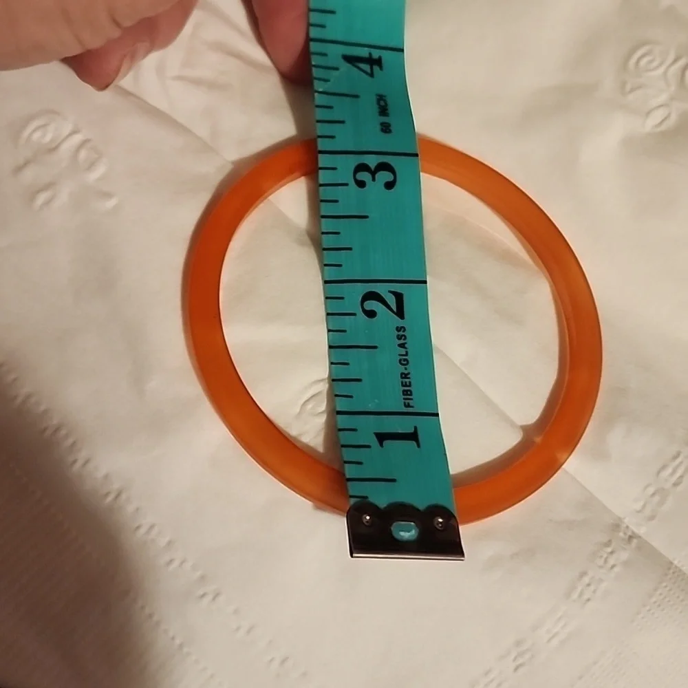Vintage Lucite Moonlight Stringer bangles‎ - Picture 7 of 9